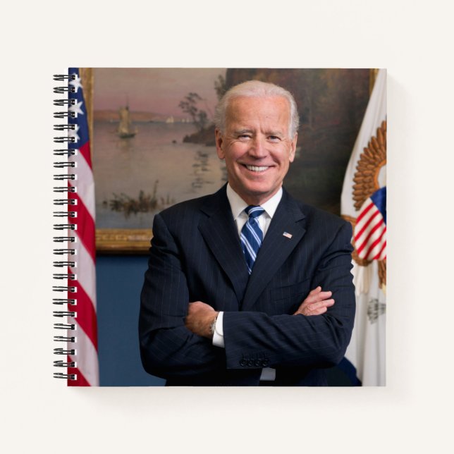 American President Joe Biden as Senator Notebook (Front)