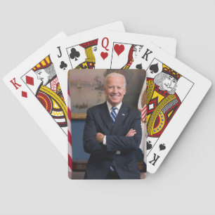 American President Joe Biden as Senator Poker Cards