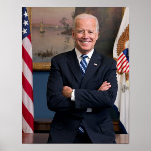 American President Joe Biden as Senator Poster