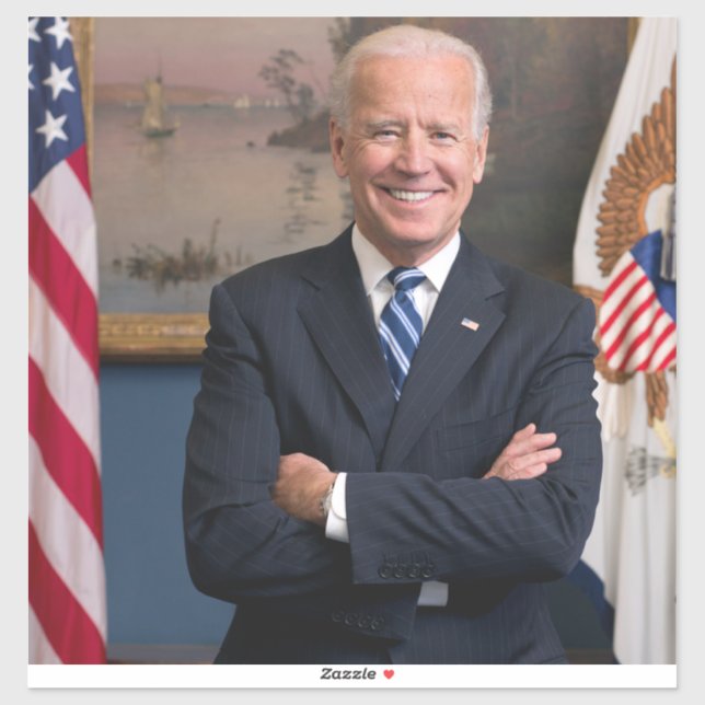 American President Joe Biden as Senator Sticker (Sheet)