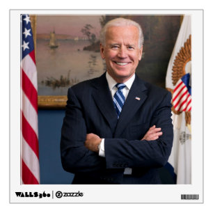 American President Joe Biden as Senator Wall Decal