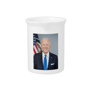 American President Joe Biden White House Photo  Beverage Pitcher