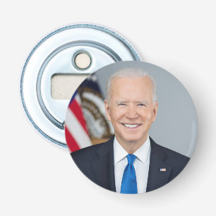 American President Joe Biden White House Photo  Bottle Opener