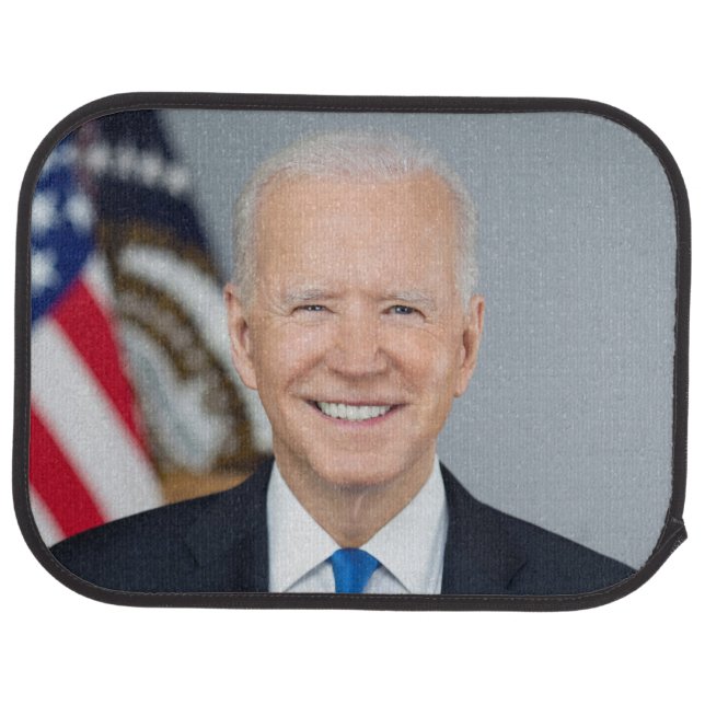 American President Joe Biden White House Photo  Car Floor Mat (Rear)