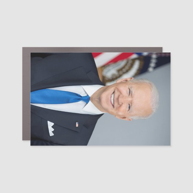 American President Joe Biden White House Photo  Car Magnet (Front)