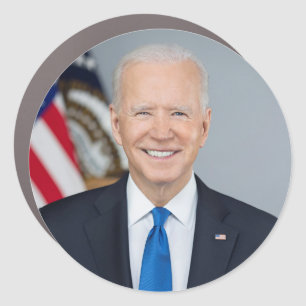 American President Joe Biden White House Photo  Car Magnet