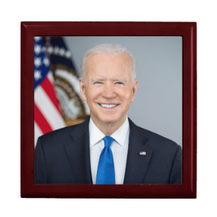 American President Joe Biden White House Photo Gift Box