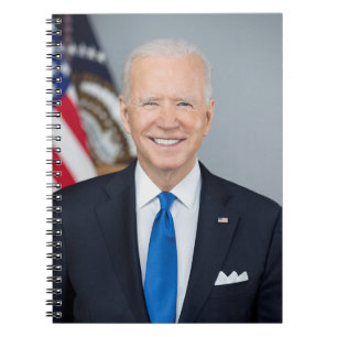 American President Joe Biden White House Photo  Notebook