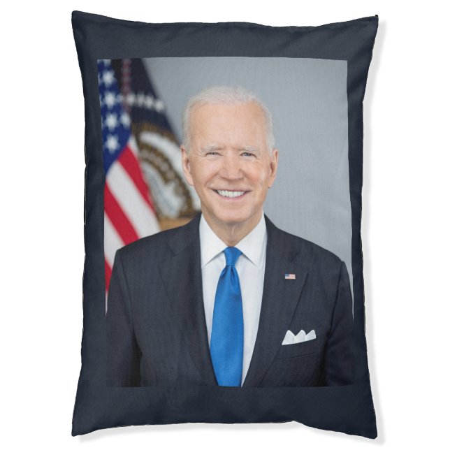 American President Joe Biden White House Photo  Pet Bed (Front Vertical)