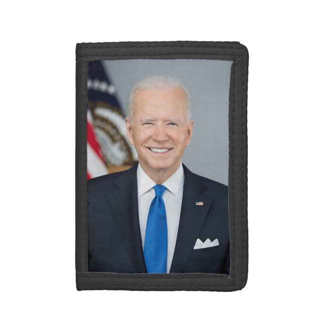 American President Joe Biden White House Photo  Trifold Wallet (Front Vertical)