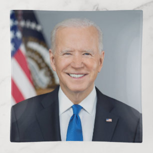 American President Joe Biden White House Photo  Trinket Tray