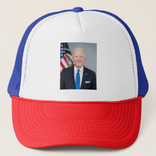 American President Joe Biden White House Photo Trucker Hat