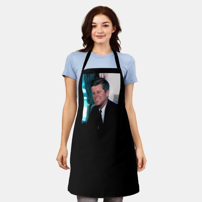 American President John F. Kennedy in Oval Office Apron (Worn)