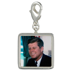 American President John F. Kennedy in Oval Office Charm