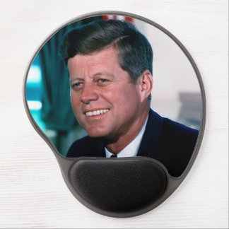 American President John F. Kennedy in Oval Office Gel Mouse Pad