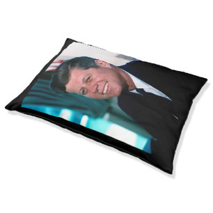 American President John F. Kennedy in Oval Office Pet Bed