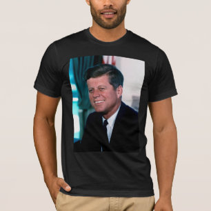 American President John F. Kennedy in Oval Office T-Shirt