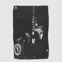 American President John Kennedy at News Conference