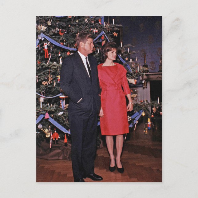 American President John Kennedy Christmas Card (Front)