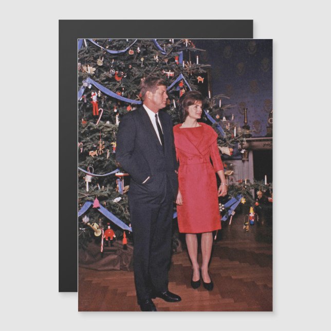 American President John Kennedy Christmas Card (Front/Back)