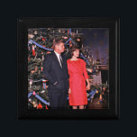 American President John Kennedy Christmas Card Gift Box<br><div class="desc">The year was 1962. President John F. Kennedy and First Lady Jacqueline Kennedy were at the height of their popularity, and the White House was abuzz with excitement as the holiday season approached. The First Lady, known for her impeccable taste and attention to detail, had meticulously planned the White House...</div>