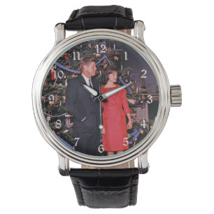 American President John Kennedy Christmas Card Watch