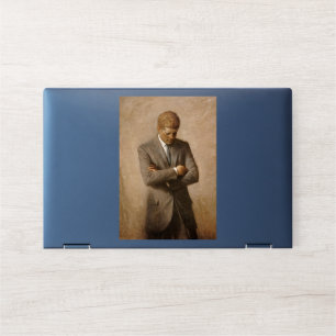 American President John Kennedy Painted Portrait HP Laptop Skin