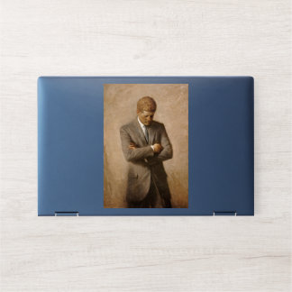 American President John Kennedy Painted Portrait HP Laptop Skin