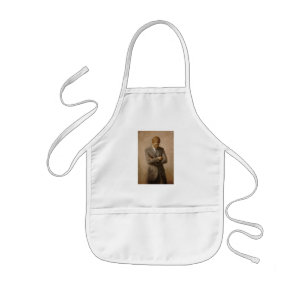 American President John Kennedy Painted Portrait Kids' Apron