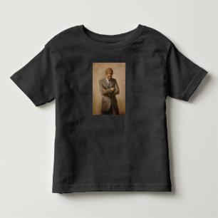 American President John Kennedy Painted Portrait Toddler T-shirt