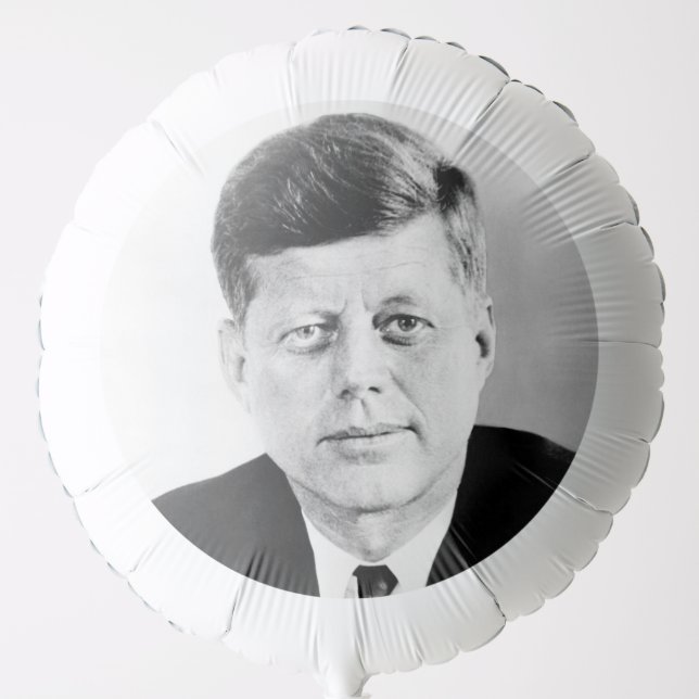 American President John Kennedy Presidential Photo Balloon (Front)