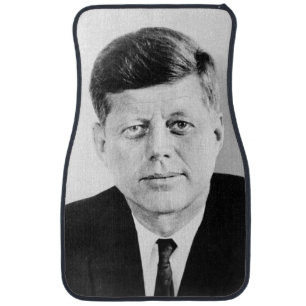 American President John Kennedy Presidential Photo Car Floor Mat
