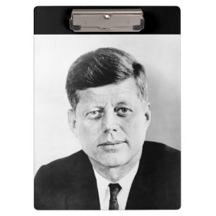 American President John Kennedy Presidential Photo Clipboard