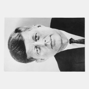 American President John Kennedy Presidential Photo Doormat