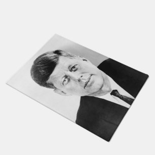 American President John Kennedy Presidential Photo Doormat
