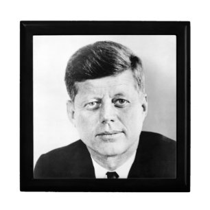 American President John Kennedy Presidential Photo Gift Box