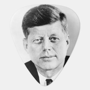 American President John Kennedy Presidential Photo Guitar Pick