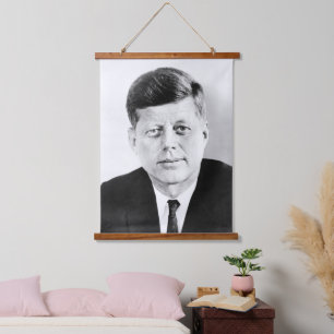 American President John Kennedy Presidential Photo Hanging Tapestry