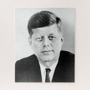 American President John Kennedy Presidential Photo Jigsaw Puzzle