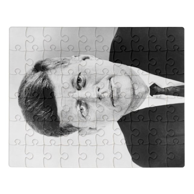 American President John Kennedy Presidential Photo Jigsaw Puzzle (Puzzle Horizontal)