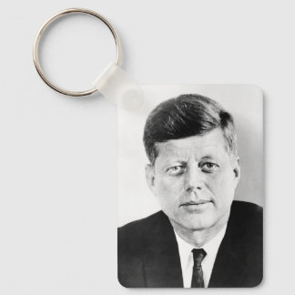 American President John Kennedy Presidential Photo Keychain