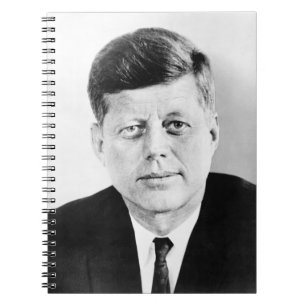 American President John Kennedy Presidential Photo Notebook