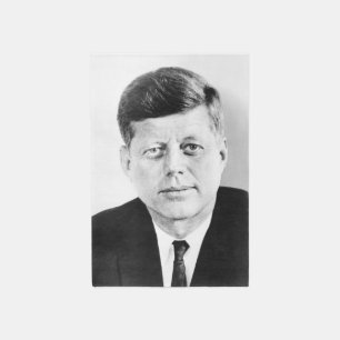American President John Kennedy Presidential Photo Outdoor Rug