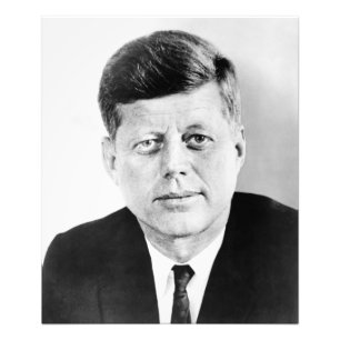 American President John Kennedy Presidential Photo Print