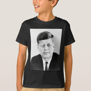 American President John Kennedy Presidential Photo T-Shirt