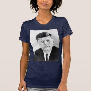 American President John Kennedy Presidential Photo T-Shirt