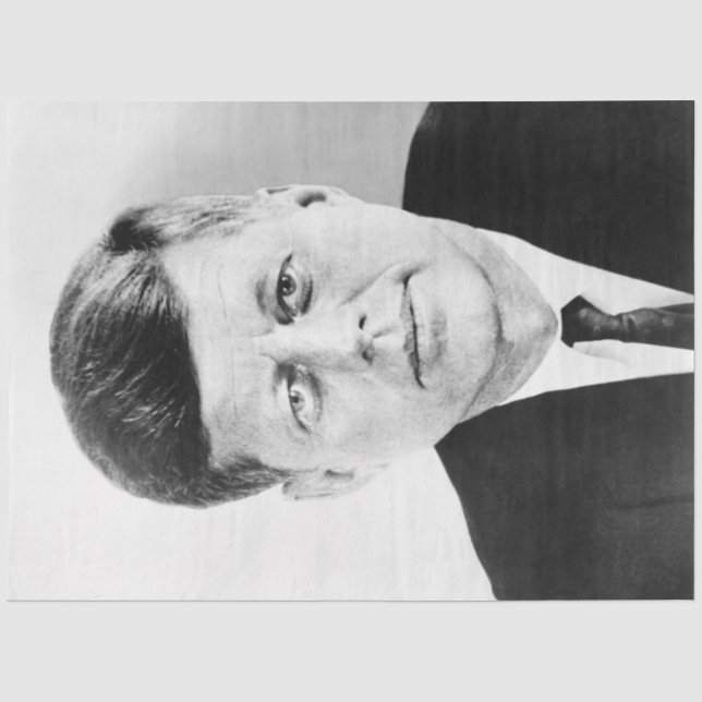 American President John Kennedy Presidential Photo Tissue Paper (Front)