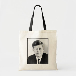 American President John Kennedy Presidential Photo Tote Bag