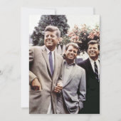 American President John Kennedy & Robert & Ted (Front)