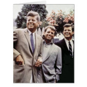 American President John Kennedy & Robert & Ted (Front)